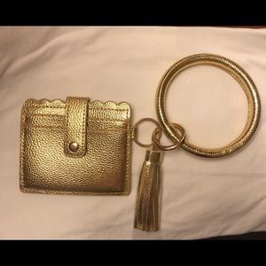 Bracelet and keychain combo 🗝👛